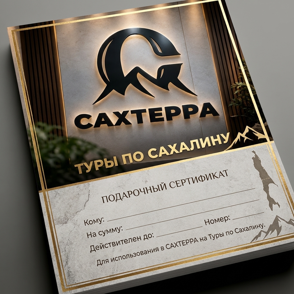 подарочный сертификат СахТерра